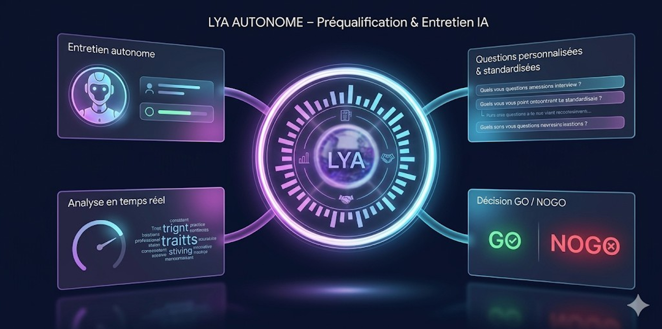 LYA AUTONOME - Préqualification et entretien IA